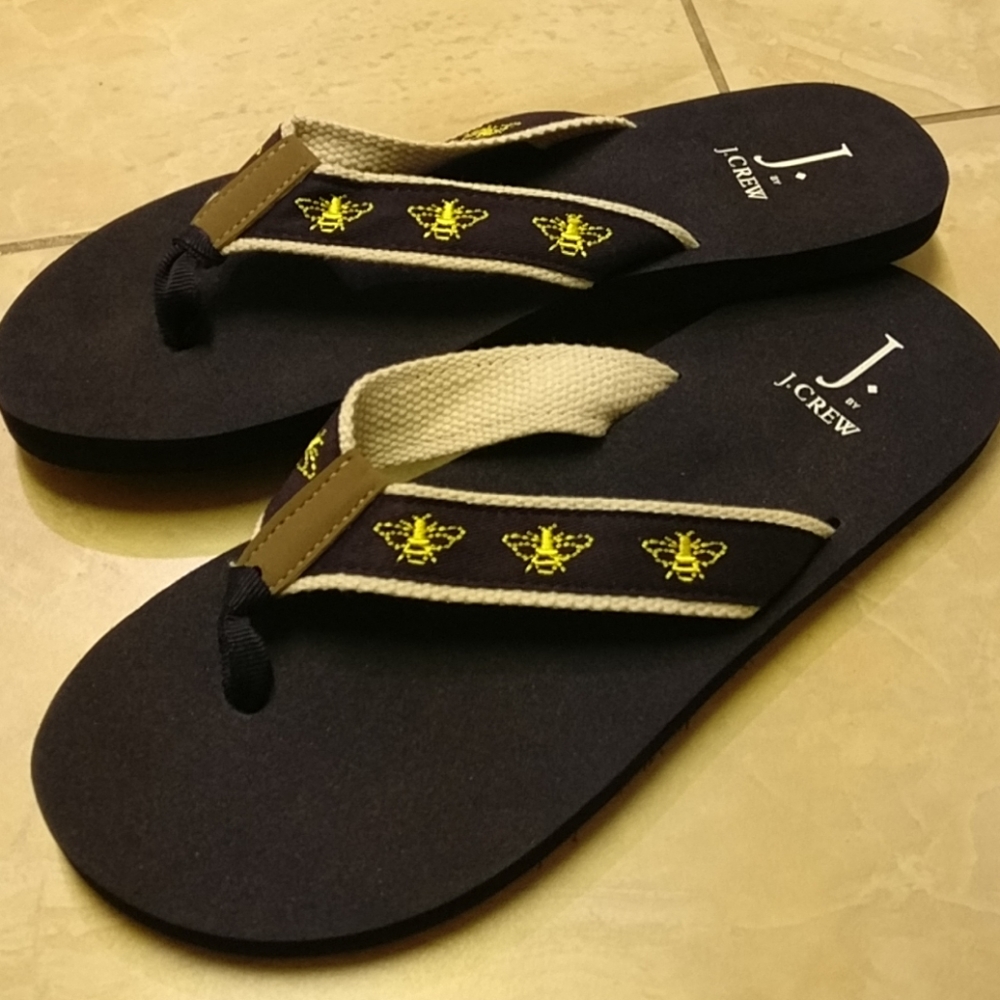 J Crew Womens flip-flops US size 9 new unworn